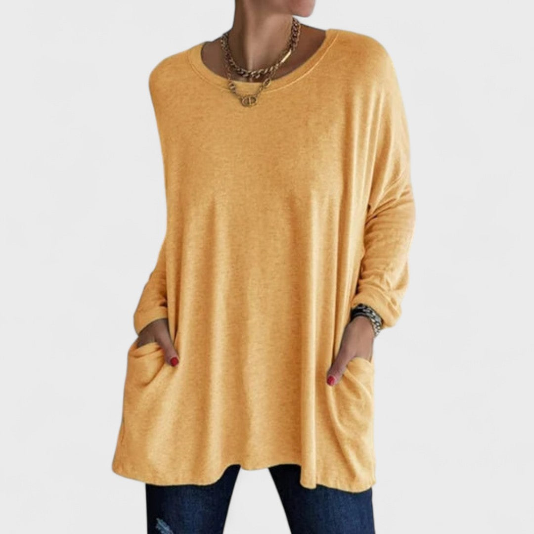 Women's Relaxed Long Sleeve Top