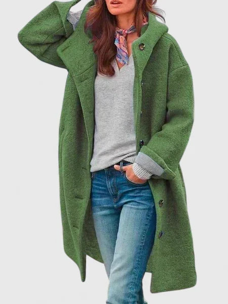 Women's Cosy Fleece Jacket with Button Up