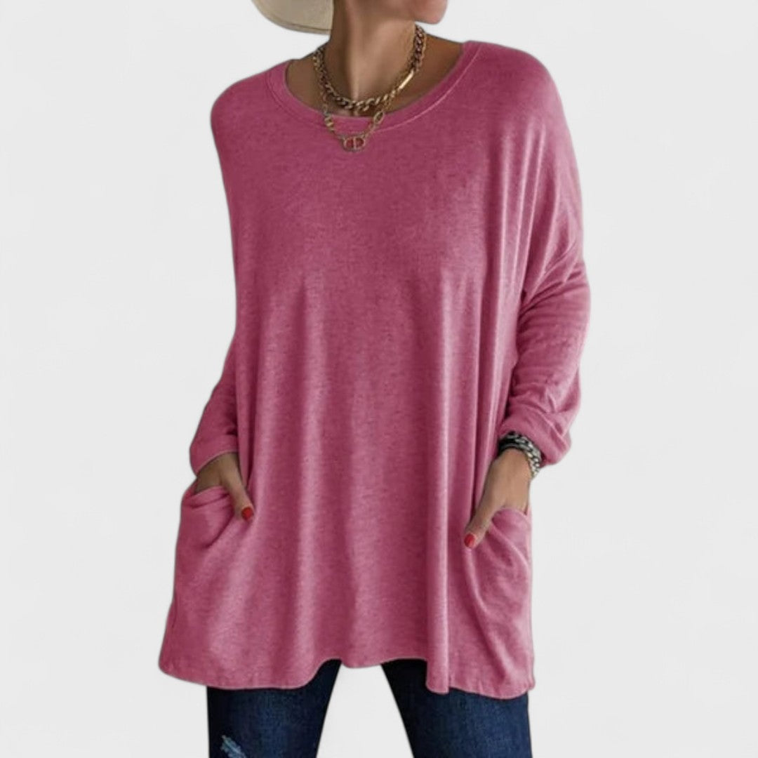 Women's Relaxed Long Sleeve Top