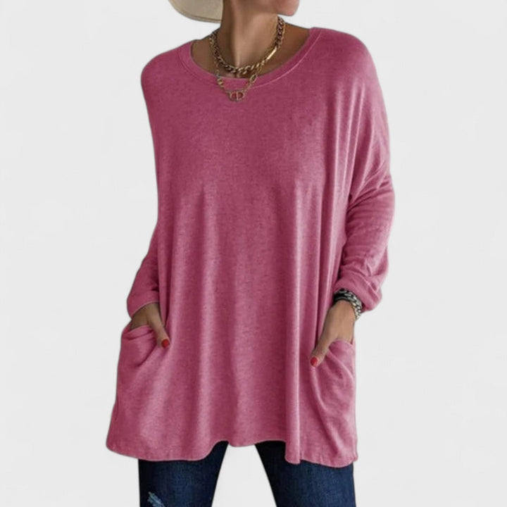 Women's Relaxed Long Sleeve Top