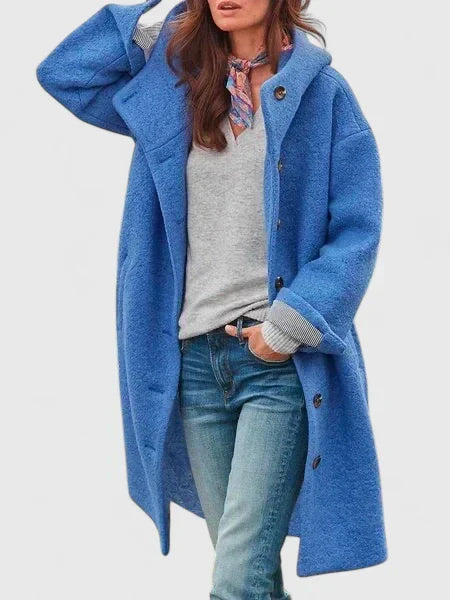 Women's Cosy Fleece Jacket with Button Up