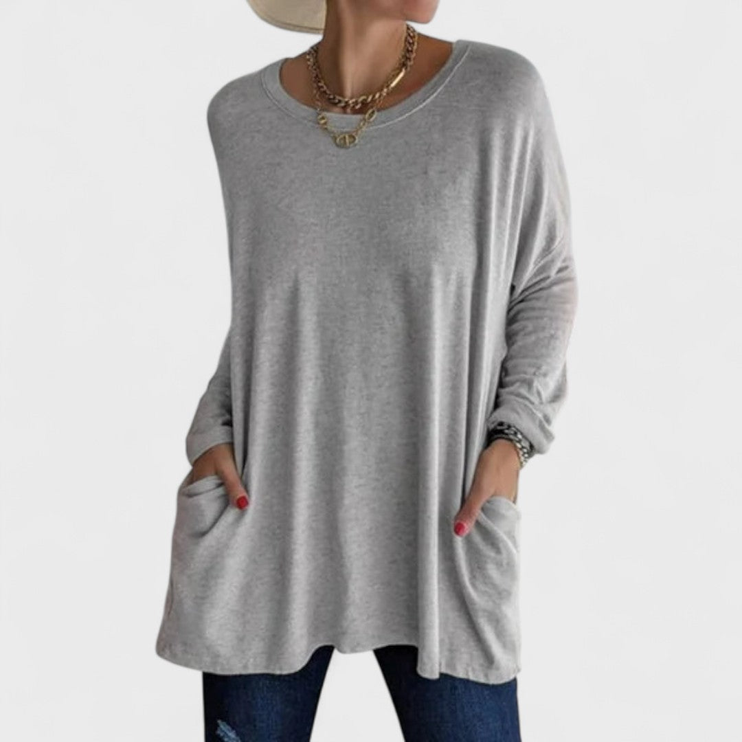 Women's Relaxed Long Sleeve Top