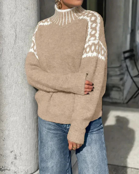 Women's Timeless Knit Jumper with Long Sleeves