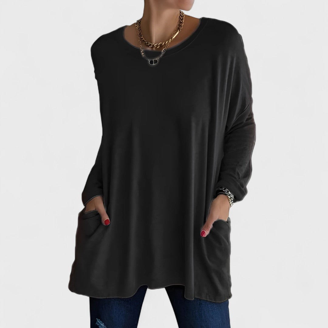 Women's Relaxed Long Sleeve Top