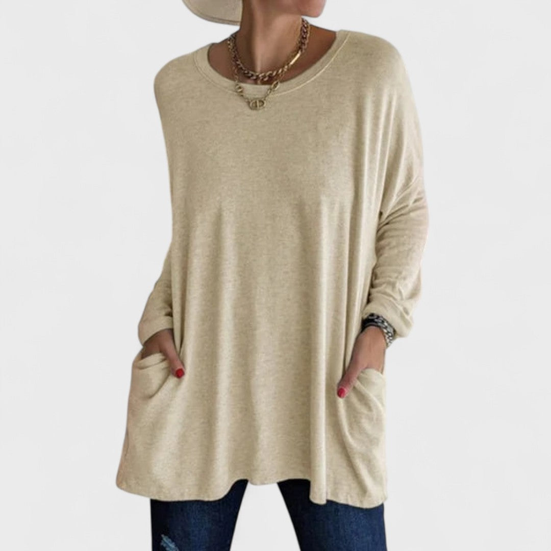 Women's Relaxed Long Sleeve Top