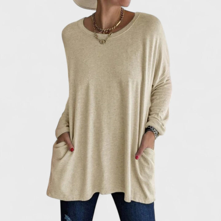 Women's Relaxed Long Sleeve Top