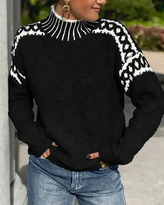 Women's Timeless Knit Jumper with Long Sleeves