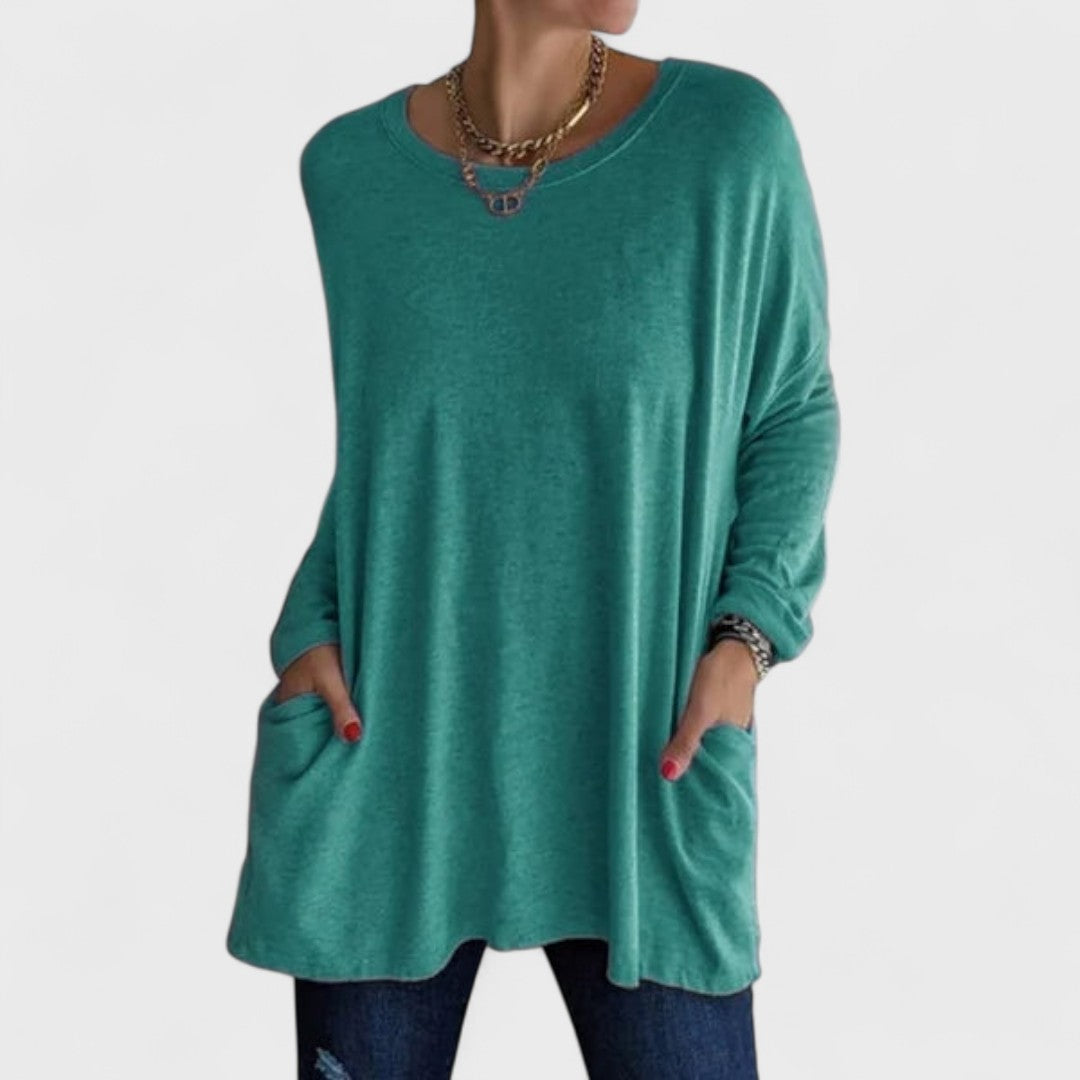 Women's Relaxed Long Sleeve Top