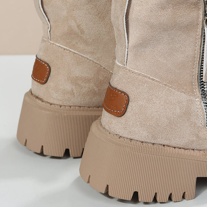 Women's Lightweight Fur Lined Ankle Boots
