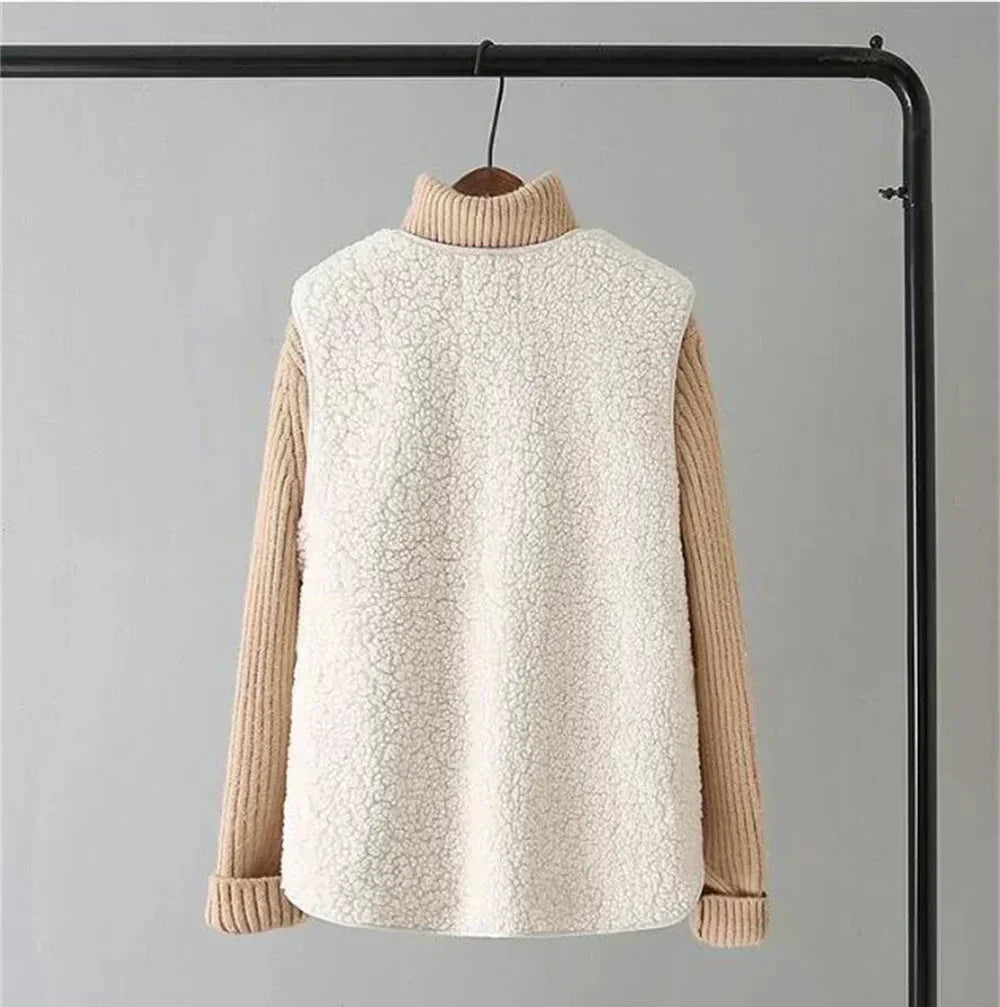Women's Tailored Reversible Fleece Gilet