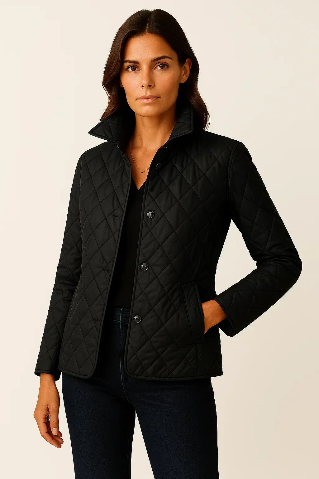 Women's Sophisticated Quilted Jacket