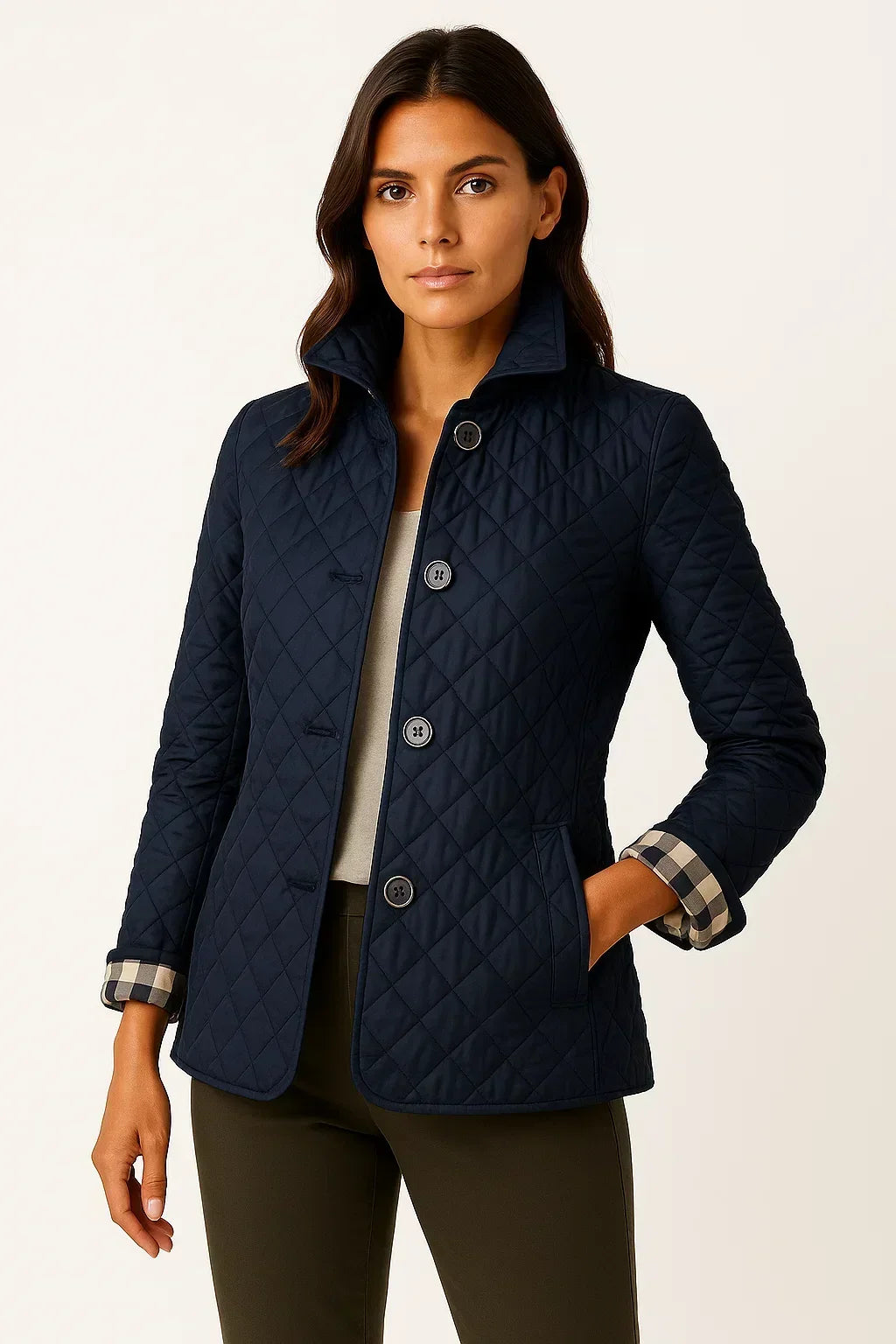 Women's Sophisticated Quilted Jacket