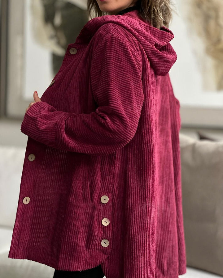 Women's Relaxed Hooded Fleece Jacket
