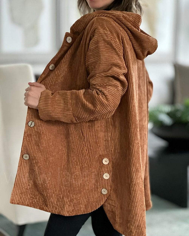 Women's Relaxed Hooded Fleece Jacket