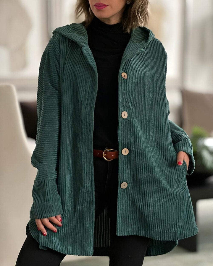 Women's Relaxed Hooded Fleece Jacket