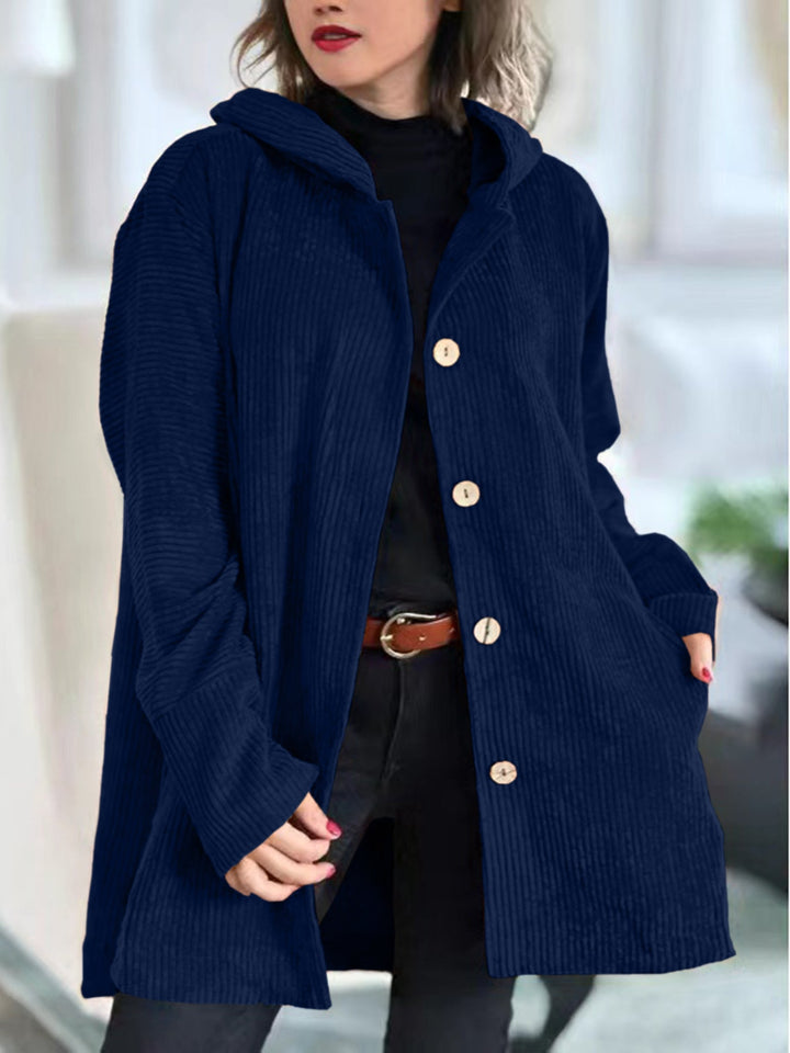 Women's Relaxed Hooded Fleece Jacket