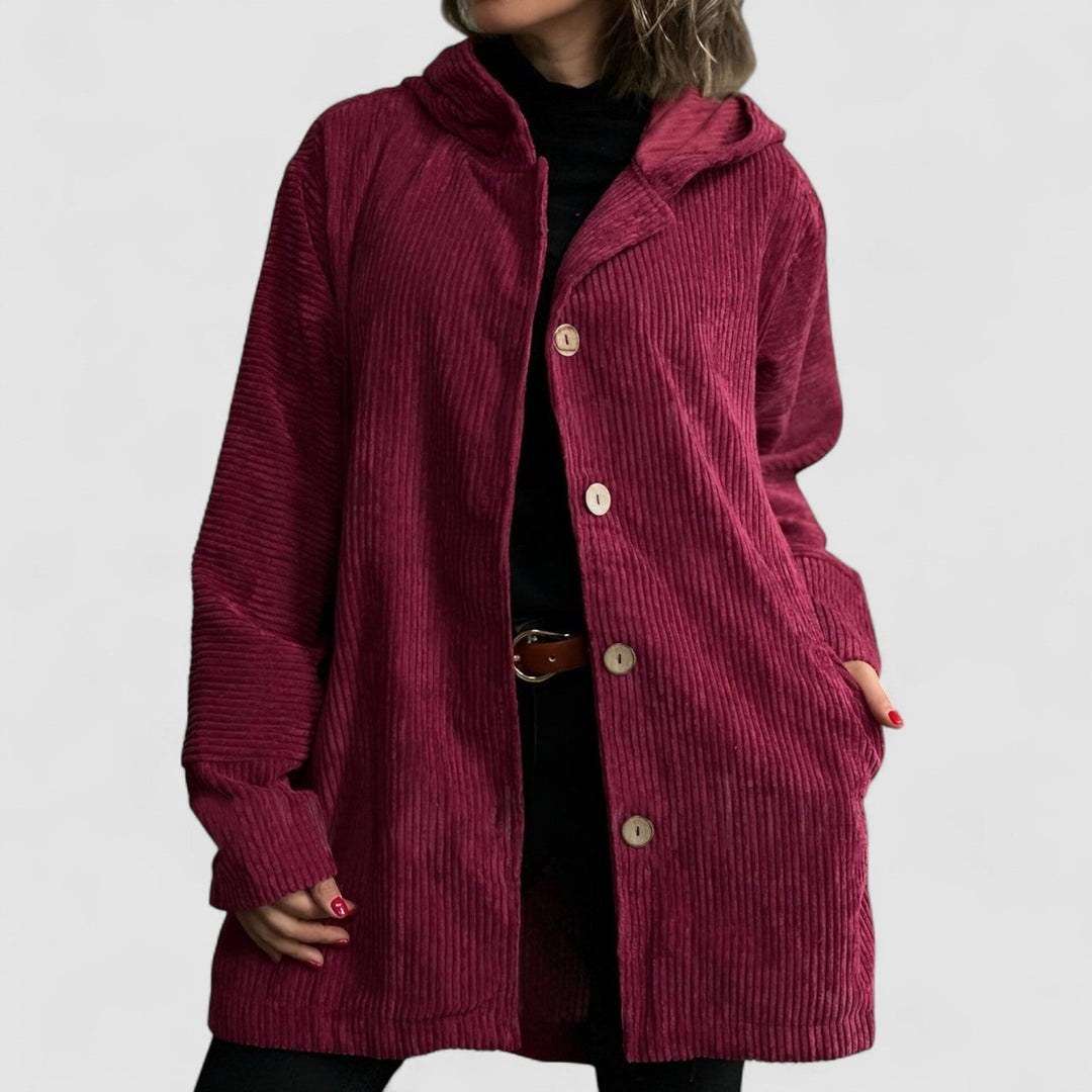 Women's Relaxed Hooded Fleece Jacket