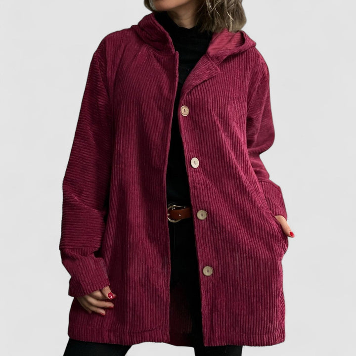 Women's Relaxed Hooded Fleece Jacket
