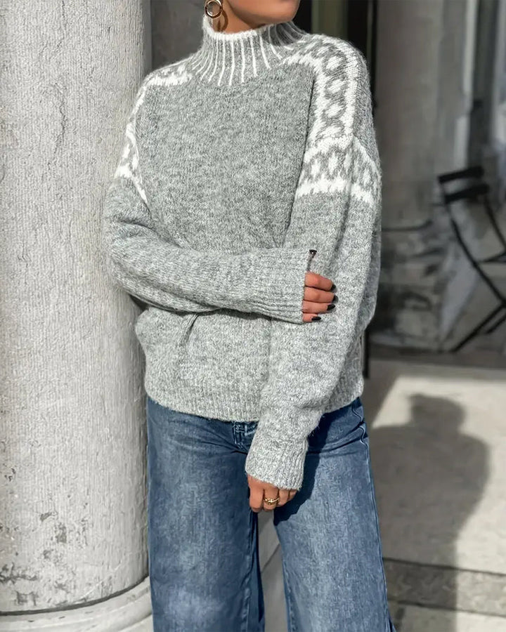 Women's Timeless Knit Jumper with Long Sleeves