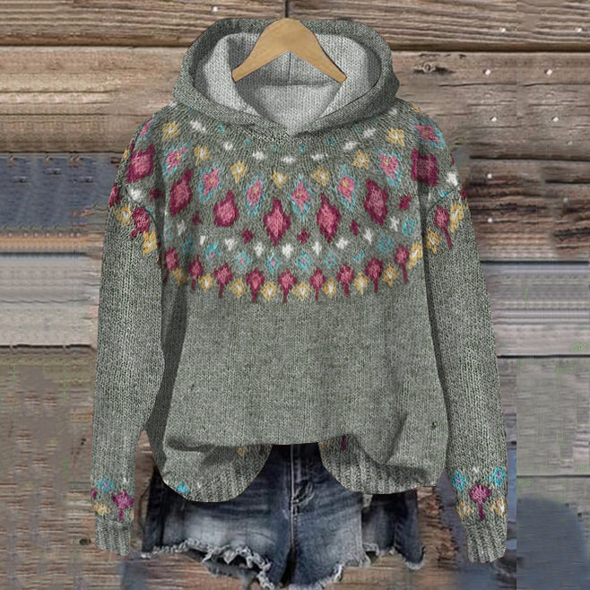 Women's Chic Knit Hoodie