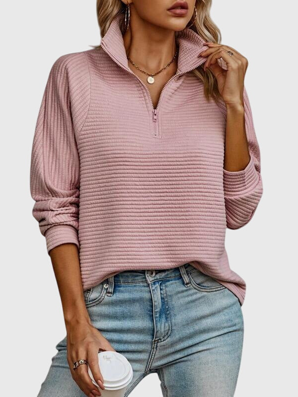 Women's Relaxed Ribbed Knit Jumper