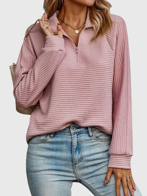 Women's Relaxed Ribbed Knit Jumper