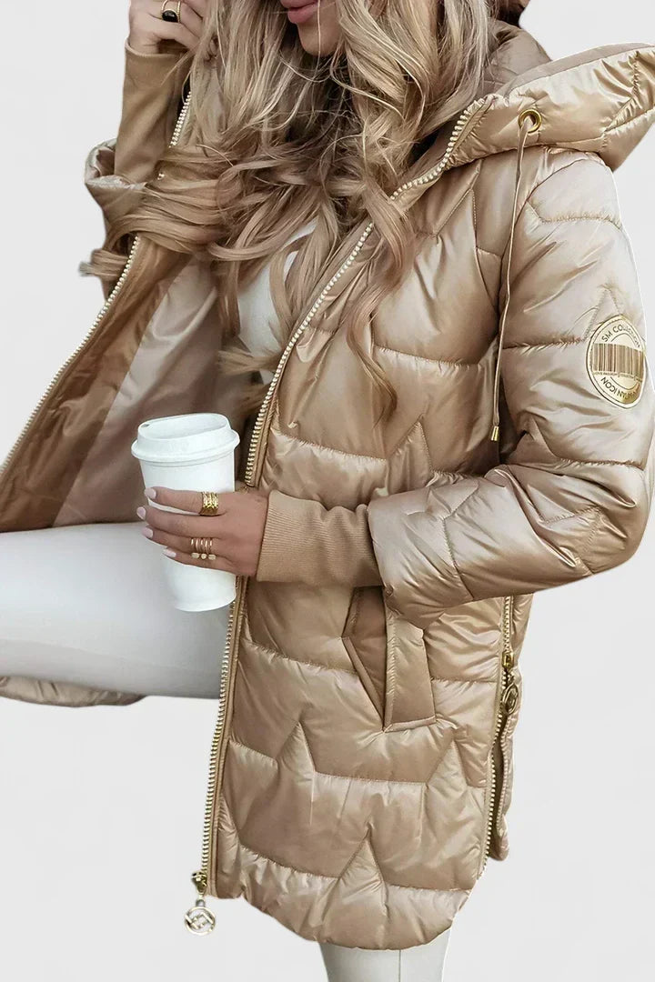 Women's Trendy Long Puffer Coat