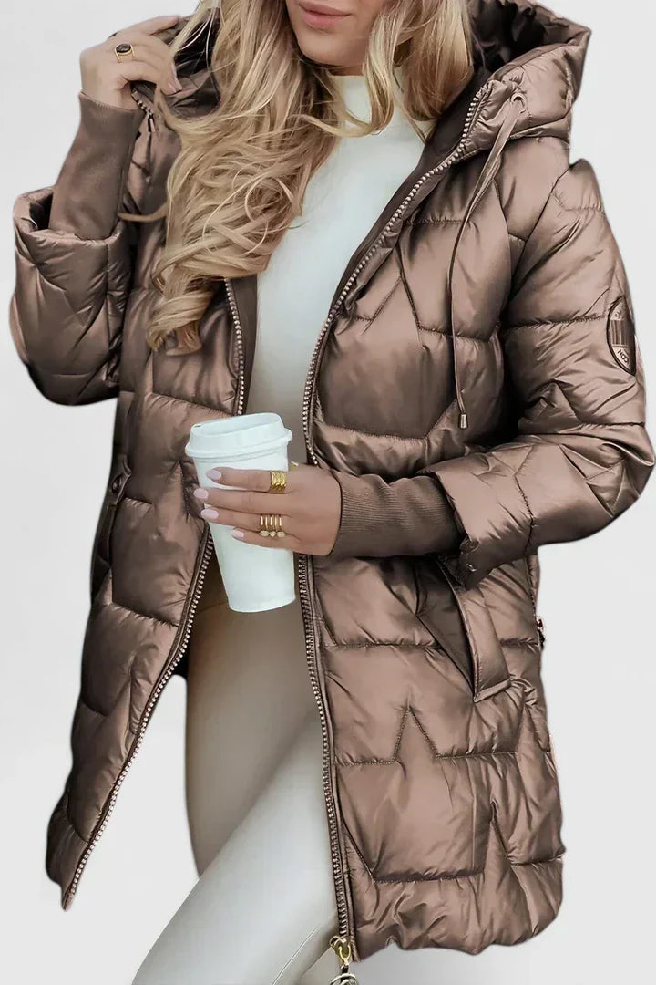 Women's Trendy Long Puffer Coat