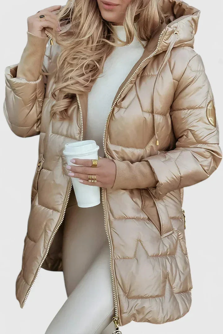 Women's Trendy Long Puffer Coat