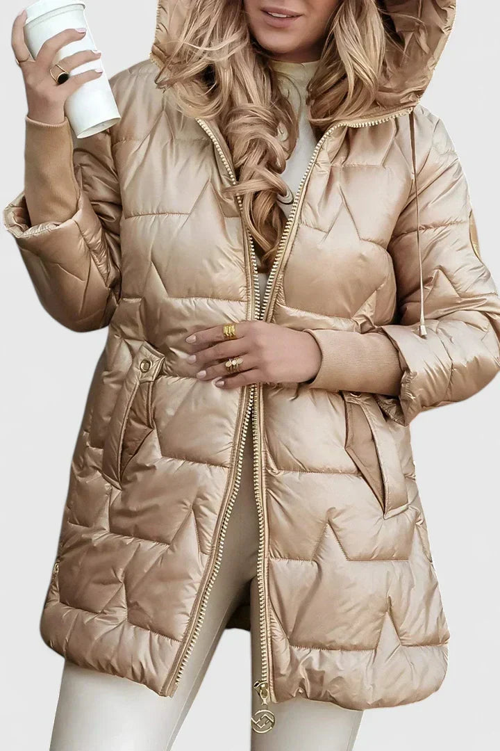 Women's Trendy Long Puffer Coat