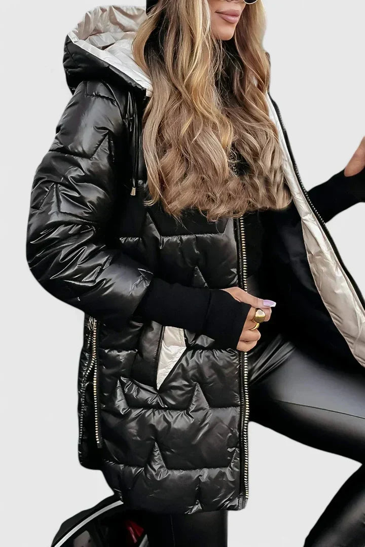 Women's Trendy Long Puffer Coat