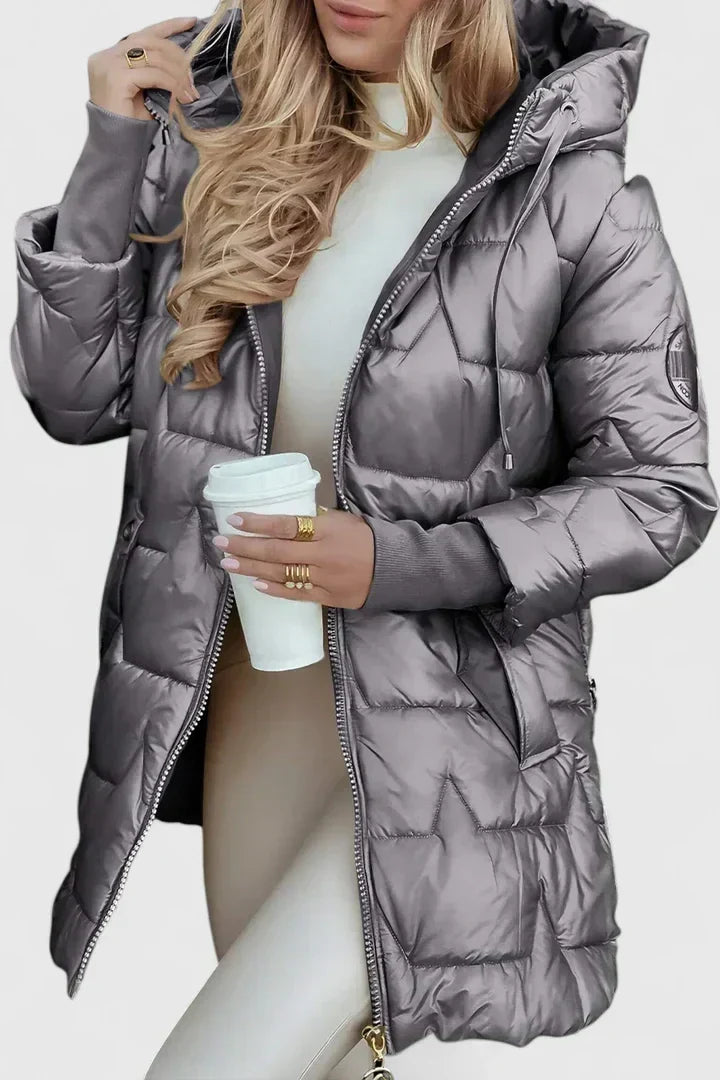 Women's Trendy Long Puffer Coat